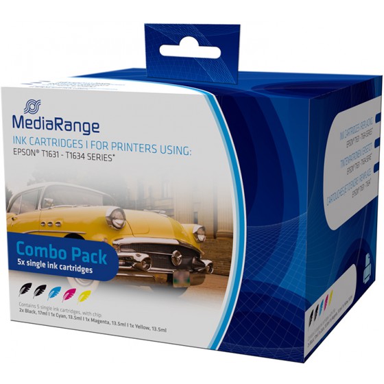 INKJET MEDIARANGE ������� ��� ��������� EPSON (4-COLOUR) (T1631/T1634)