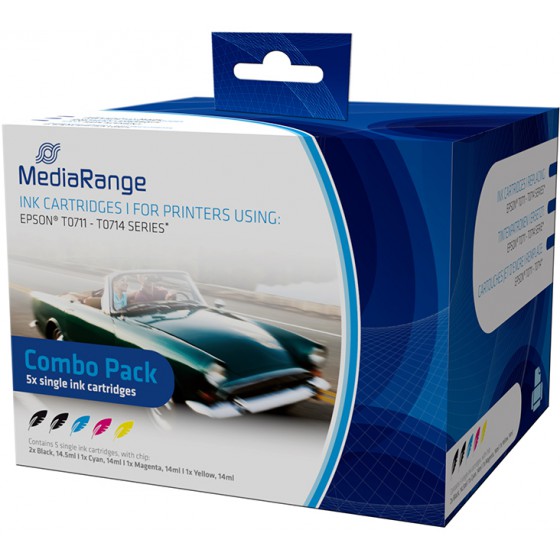 INKJET MEDIARANGE ������� ��� ��������� EPSON (MULTIPACK) (T0711)