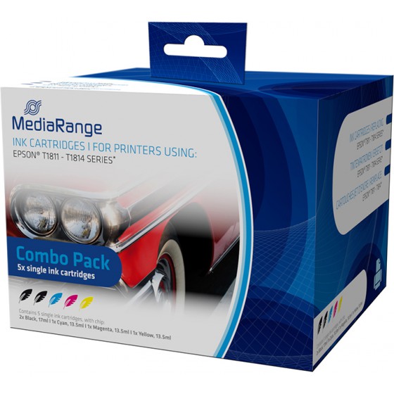 INKJET MEDIARANGE ������� ��� ��������� EPSON (MULTIPACK) (T1811/T1814)