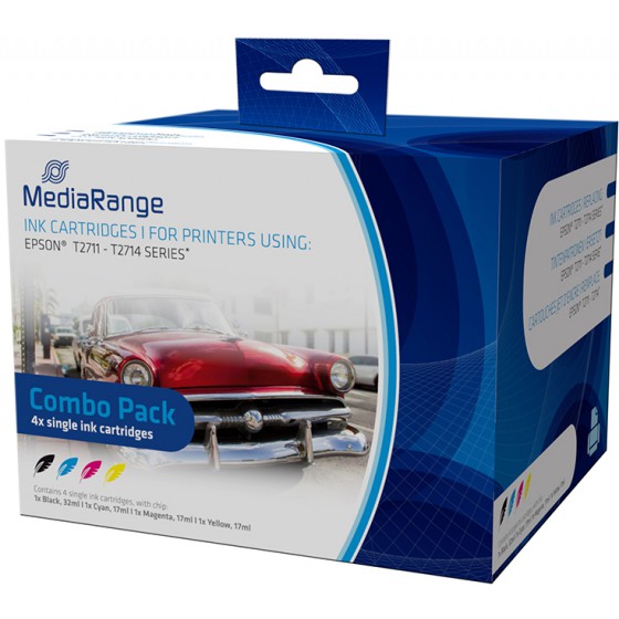 INKJET MEDIARANGE ������� ��� ��������� EPSON (MULTIPACK) (T2711/T2714)