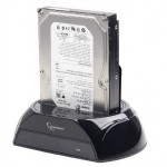 GEMBIRD USB3.0 DOCKING STATION FOR SATA DARD DRIVES BLACK - (HD32-U3S-2)