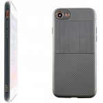 ���� ��� IPHONE 8/7 4.7 CARBON TPU GREY IDOL 1991