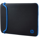 HP 15.6 CHROMA SLEEVE BLACK/BLUE - (V5C31AA)