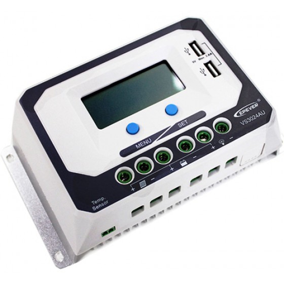 VS3024AU PWM ��������� �������� EPSOLAR 30A 12/24V