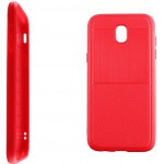 ���� ��� SAMSUNG J5 2017 J530 5.2 CARBON TPU RED IDOL 1991
