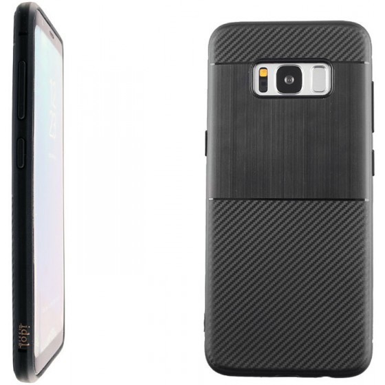 ���� ��� SAMSUNG S8 G950 5.8 CARBON TPU BLACK IDOL 1991
