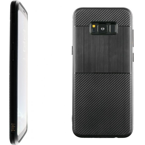���� ��� SAMSUNG S8 PLUS G955 6.2 CARBON TPU BLACK IDOL 1991