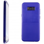 ���� ��� SAMSUNG S8 PLUS G955 6.2 CARBON TPU BLUE IDOL 1991