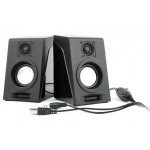 GEMBIRD STEREO SPEAKER SET BLACK BREEZE - (SPK-DU-03)