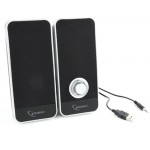GEMBIRD STEREO SPEAKER SET BLACK TORNADO - (SPK-DU-02)