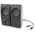 GEMBIRD STEREO SPEAKER SET BLACK TSUNAMI - (SPK-DU-01)
