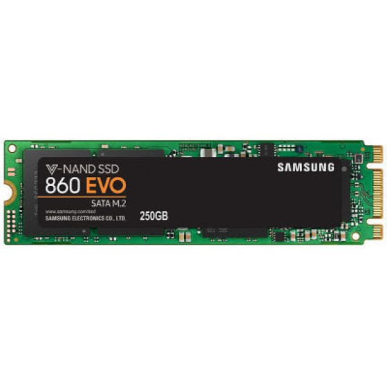 SAMSUNG 860 EVO SSD 250 GB M.2. SATA - (MZ-N6E250BW)