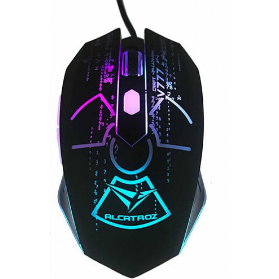 ALCATROZ GAMING MOUSE XCRAFT - (V777)