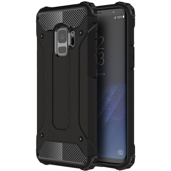 POWERTECH ���� HYBRID PROTECT ��� SAMSUNG GALAXY S9 ����� - (MOB-0878)