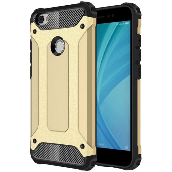 POWERTECH ���� HYBRID PROTECT ��� XIAOMI REDMI NOTE 5A ����� - (MOB-0875)