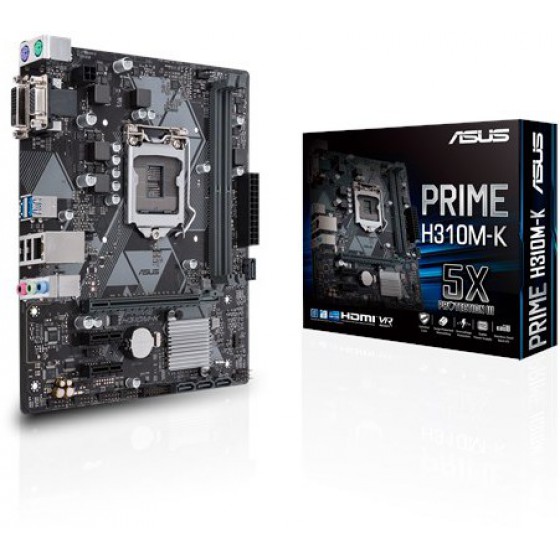 ASUS PRIME H310M-K - (90MB0X80-M0EAY0)