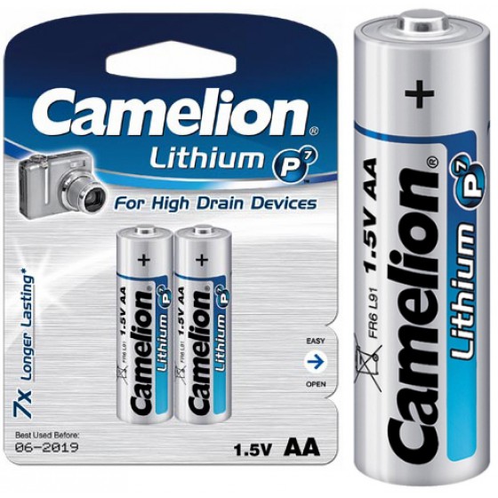 CAMELION ��������� ������ AA 2��� - (FR06-BP2)