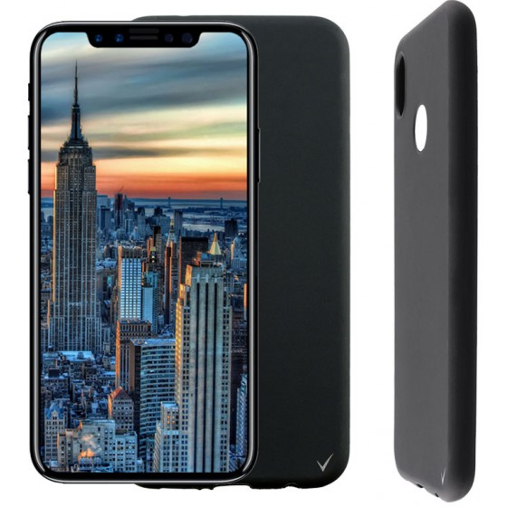 VOLTE-TEL ���� ��� IPHONE X 5.8 SILICON TPU BLACK - (5205308209116)