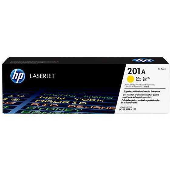HP LASER CARTRIDGE NO 201A YELLOW 1.4K - (CF402A)
