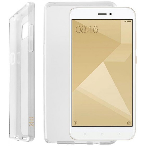 IDOL 1991 ���� ��� XIAOMI REDMI 4X AIR SLIM TPU WHITE - (5205308188411)