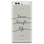 INOS ���� TPU ��� HUAWEI P SMART (DUAL SIM) ART THEME LOVE-LAUGH-LIFE - (5205598109424)