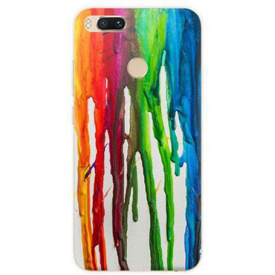 INOS ���� TPU ��� XIAOMI MI 5X/ MI A1 (DUAL SIM) ART THEME VERTICAL WATERCOLOR - (5205598105822)