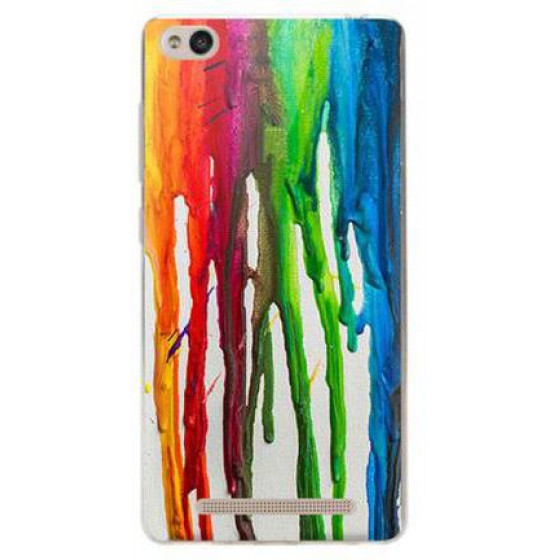 INOS ���� TPU ��� XIAOMI REDMI 4A (DUAL SIM) ART THEME VERTICAL WATERCOLOR - (5205598109554)