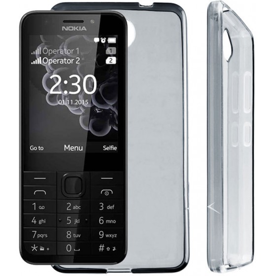VOLTE-TEL ���� ��� NOKIA 230 SLIMCOLOR AIR TPU GREY - (5205308210853)