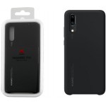 ������ ���� ��� HUAWEI P20 SILICONE COVER BLACK BLISTER - (51992365)