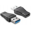 POWERTECH ADAPTER USB TYPE-C FEMALE �� USB 3.0 ����� - (CAB-U097)