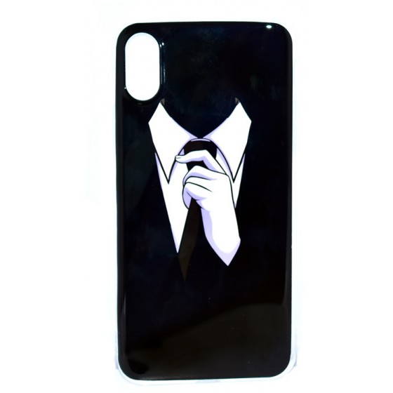 POWERTECH ���� GLOWING TPU ��� IPHONE X TIE ����� - (MOB-0907)