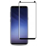 POWERTECH TEMPERED GLASS 3D MINI ��� SAMSUNG S8 PLUS BLACK - (TGC-0076)