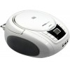 CRYSTAL AUDIO CD/MP3/FM/USB PLAYER WHITE - (BMBU2W)