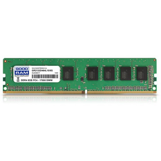 GOODRAM ����� DDR4 DIMM 8GB 2133MHZ PC4-17000 - (GR2133D464L15S-8G)