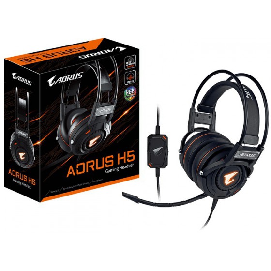 GIGABYTE GAMING HEADSET AORUS H5 - (GP-AORUS H5)