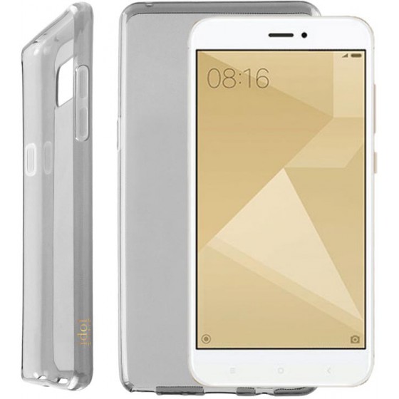 IDOL 1991 ���� ��� XIAOMI REDMI 4X 5.0 AIR SLIM TPU GREY - (5205308188428)