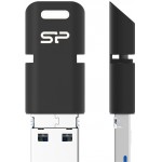 SILICON POWER FLASH USB DRIVE 32GB MOBILE C50 USB-C BLACK - (SP032GBUC3C50V1K)