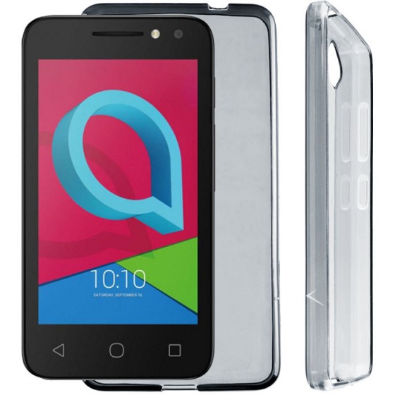 VOLTE-TEL ���� ��� ALCATEL U3 4049 SLIMCOLOR AIR TPU GREY - (5205308210617)