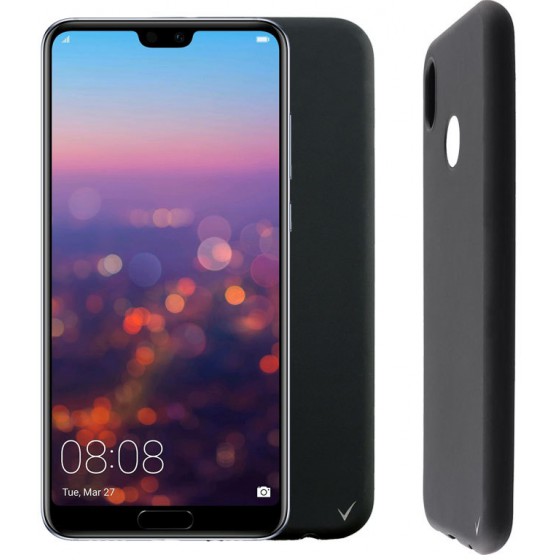 VOLTE-TEL ���� ��� HUAWEI P20 PRO SILICON TPU BLACK - (5205308212406)