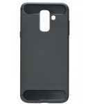 POWERTECH ���� CARBON FLEX ��� SAMSUNG GALAXY A6 PLUS ����� - (MOB-0949)