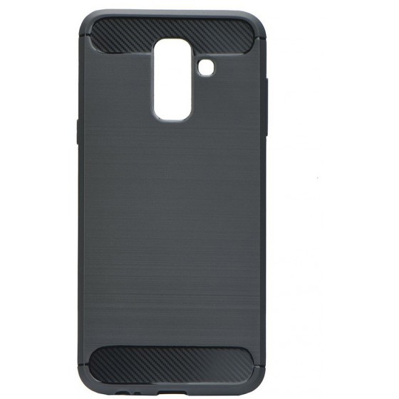 POWERTECH ���� CARBON FLEX ��� SAMSUNG GALAXY A6 PLUS ����� - (MOB-0949)