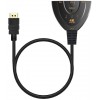POWERTECH HDMI SWITCH 3X1 PIGTAIL 4K X 2K 3D 0.50M BLACK - (CAB-H077)