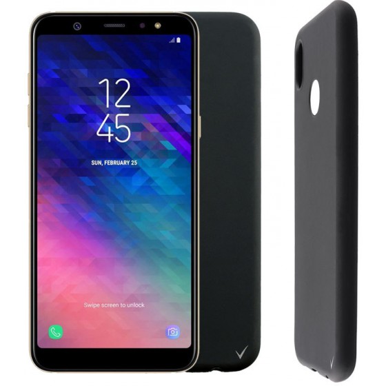 VOLTE-TEL ���� ��� SAMSUNG A6 PLUS 2018 A605 SILICON TPU BLACK - (5205308212437)