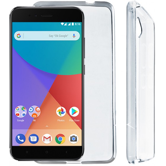 VOLTE-TEL ���� ��� XIAOMI MI A1/MI 5X SLIMCOLOR AIR TPU WHITE - (5205308211836)