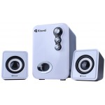KISONLI MULTIMEDIA ����� U-2100 2.1CH 5W & 2X 3W USB ����� - (KSN-U-2100-WH)