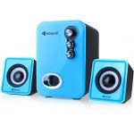 KISONLI MULTIMEDIA ����� U-2100 2.1CH, 5W & 2X 3W USB ���� - (KSN-U-2100-BL)