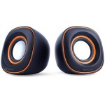 KISONLI MULTIMEDIA ����� V350 2.0CH 2X 3W USB ��������� - (KSN-V350-OR)