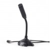 GEMBIRD DESKTOP MICROPHONE BLACK - (MIC-D-02)