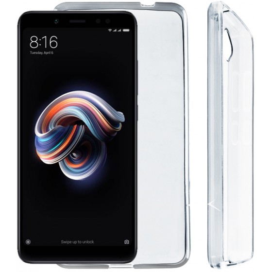 VOLTE-TEL ���� ��� XIAOMI REDMI NOTE 5 AI DUAL CAMERA SLIMCOLOR AIR TPU WHITE - (5205308211843)