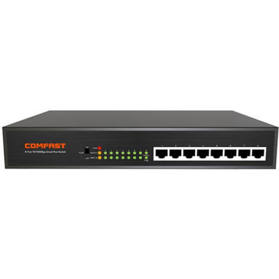 COMFAST 8-PORT POE ETHERNET SWITCH - (CF-SF181P)